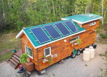 Contoh rumah dengan solusi Off Grid (Foto: tinyHousetalk.com)