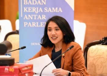 Anggota Badan Kerja Sama Antar Parlemen (BKSAP) DPR RI Puteri Anetta Komarudin. (Foto: Dok.Man)