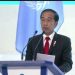 Presiden Jokowi berpidato di acara Global Platform for Disaster Risk Reduction (GPDRR) 2022 di Bali, Rabu (25/5/2022). (Tangkap layar YouTube Sekretariat Presiden)