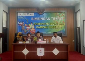 Kampanye Campak Rubella PMI Kota Jambi (foto: Alpin.R/katoe.id)