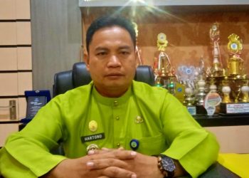 Camat Telanaipura, Hartono (foto: KATOE.ID)