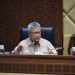 Wakil Ketua Komisi II DPR RI Syamsurizal saat Rapat kerja Komisi II DPR RI dengan Menteri Dalam Negeri RI di Gedung Nusantara, Senayan, Selasa (7/6/2022). Foto : Kresno/mr