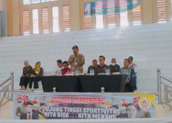 Maulana Buka Kejuaraan Kickboxing Indonesia Kota Jambi yang Pertama