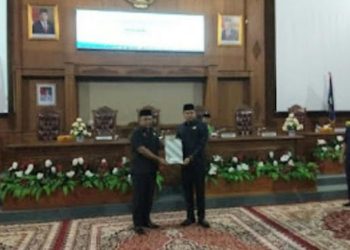 DPRD Muarojambi Gelar Paripurna Penyampaian Rancangan Peraturan Daerah Tentang APBD TA 2023