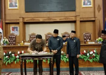DPRD Muarojambi Gelar Paripurna Persetujuan Nota Kesepakatan Rancangan KUA-PPAS TA 2023