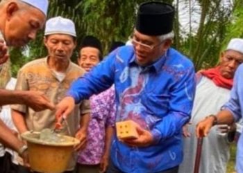 Waket DPRD Muarojambi Letakakan Batu Pertama Pembangunan Ponpes Mabaul Hidayah Al Islam