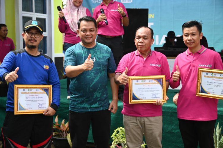 Hari Kesehatan Nasional ke 58 Lapas Bangko Raih Penghargaan