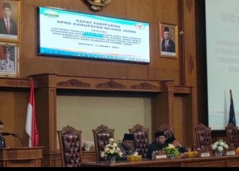 2 Agenda Langsung Digelar di Paripurna DPRD Muarojambi, Ini yang Dibahas
