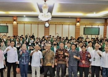 Wabup Tanjab Barat Buka Secara Resmi Pembekalan KKN Tematik Posdaya UNBARI Angkatan XLVII
