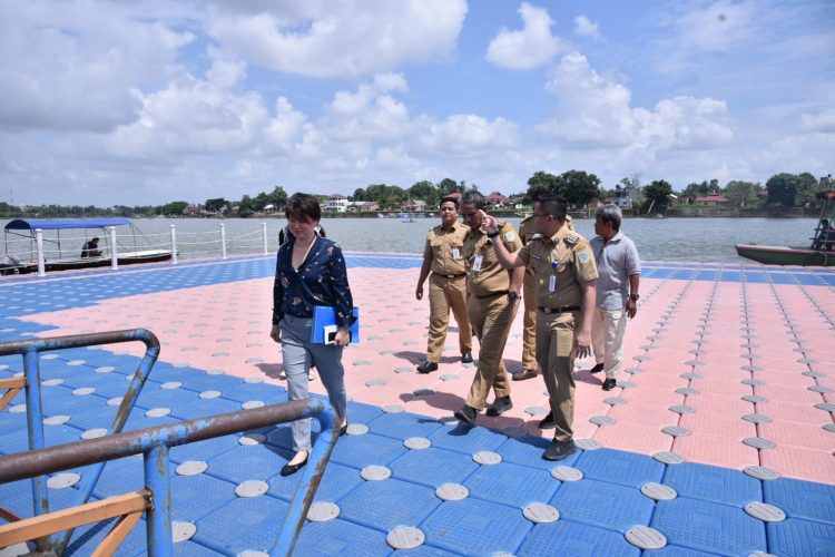 Proyek Ketahanan Kota Terhadap Perubahan Iklim di Kota Jambi Berada di Kawasan Danau Sipin