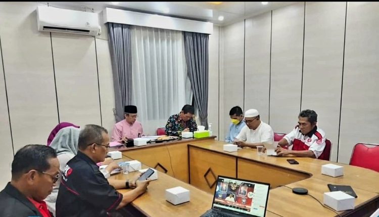 Sekda Tanjabbar Ikuti Kegiatan FPK Secara Virtual