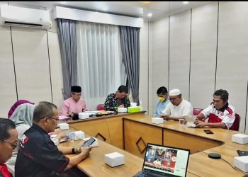 Sekda Tanjabbar Ikuti Kegiatan FPK Secara Virtual