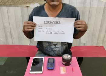 Seorang Pria Ini dan 4 Paket Sabu Miliknya Diamankan Tim Polresta Jambi