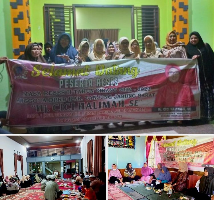 Agamis, Cici Halimah Gelar Reses dan Isro Miraj