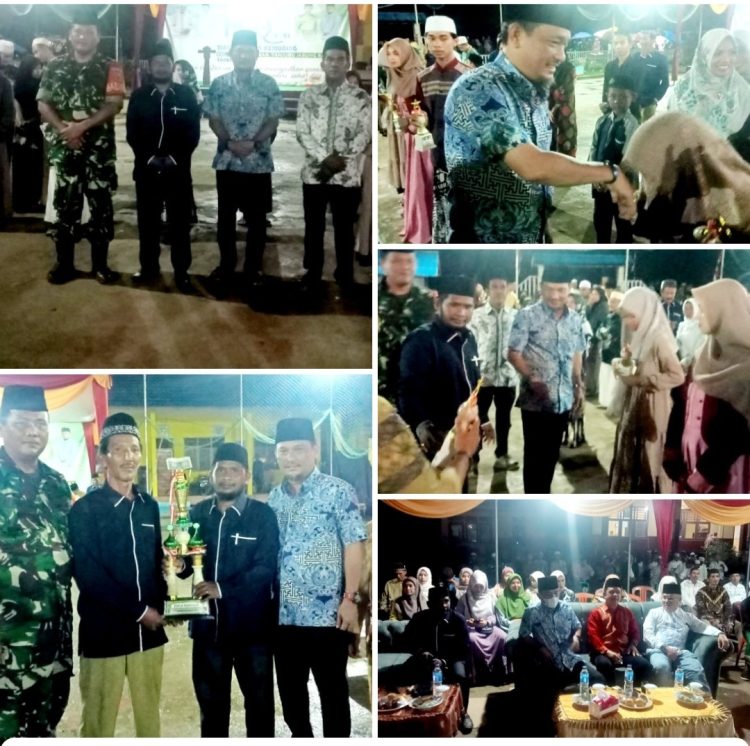 Wakil Ketua II DPRD Tanjabbar Hadiri Penutupan MTQ Ke-10 Tingkat Desa Kemuning