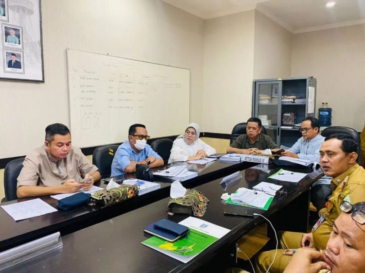 DPRD Kota Jambi Rapat Dengar Pendapat dengan 3 Instansi Terkait Realisasi Anggaran 2022