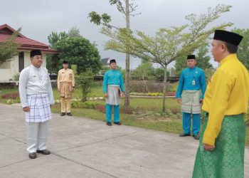 Bupati Tanjabbar Pimpin Upacara Hardiknas dan Hari Otonomi Daerah