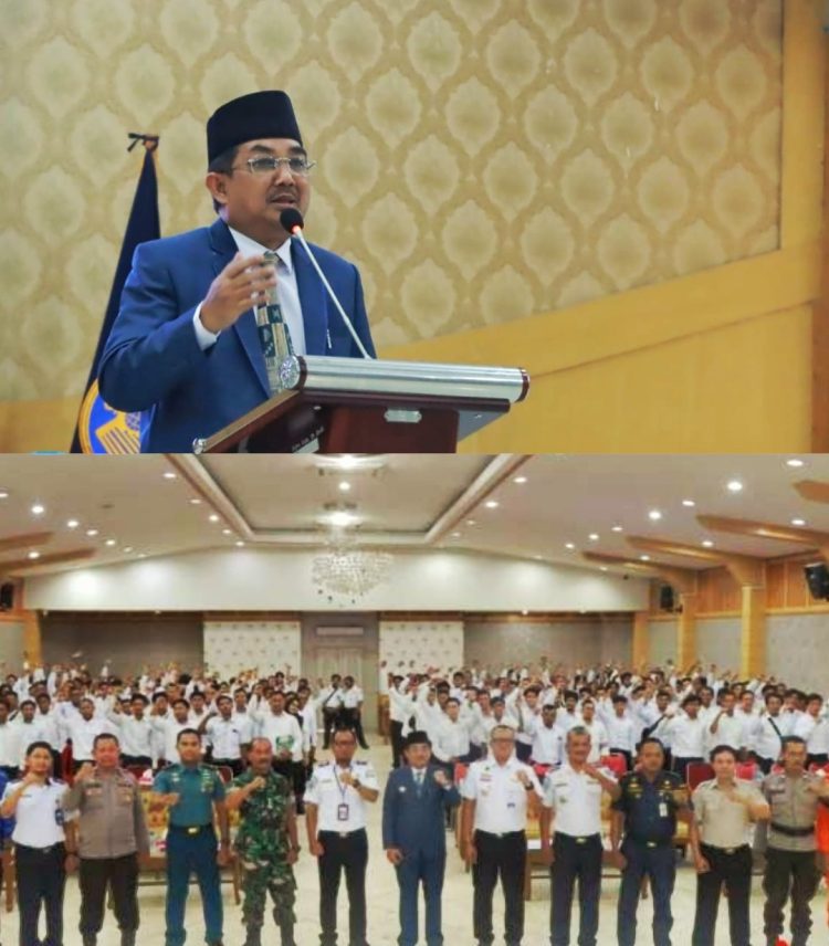 Anwar Sadat Selaku Bupati Tanjabbar Resmi Buka Diklat BST-KLMSKK 30/60 Mil Bagi Operator Kapal Tradisional Dan Nelayan