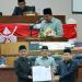Bupati Tanjab Barat Sampaikan Pendapat Akhir Atas Keputusan DPRD Terhadap Raperda Pertanggungjawaban APBD TA 2022