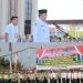 Wabub, H. Hairan Pimpin Apel Launching Polisi Rukun Warga di Halaman Kantor Kapolres Tanjung Jabung Barat