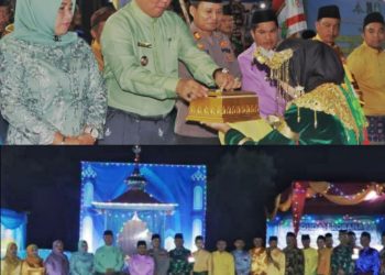 Wakil Bupati Tanjab Barat Buka MTQ ke XIV Tingkat Kecamatan Renah Mendaluh