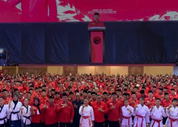 Rakerda lll PDIP di Hadiri Hasto, Edi Purwanto Paparkan Geografis Provinsi Jambi