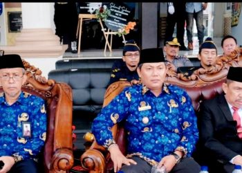 Wabup Tanjabbar Ikuti Upacara Hari Bhayangkara ke-77