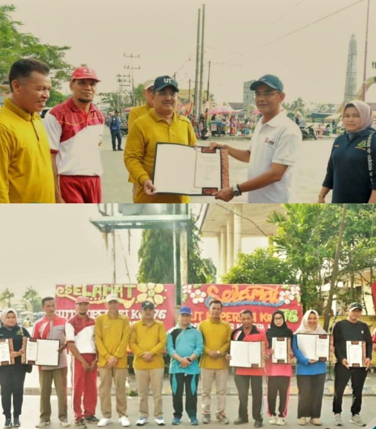 Bupati Tanjabbar penuhi undangan Peringatan Hari Koperasi Nasional ke-76 Tahun 2023