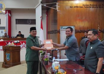 DPRD Tanjab Barat Gelar Paripurna KUA dan PPAS Tahun Anggaran 2024