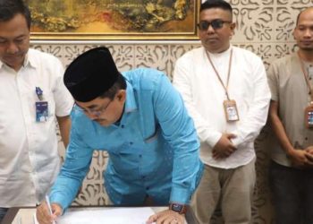 Bupati H. Anwar Sadat Harap Bank Mandiri Dapat Mensupport Perkembangan Pembangunan Ekonomi Di tanjab barat