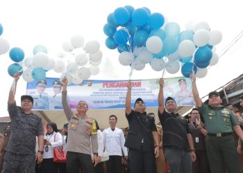 Maraknya Penyalah Gunaan narkoba Kapolres Bersama Bupati Tanjabbar Canangkan Kampung Nelayan Bebas Narkoba