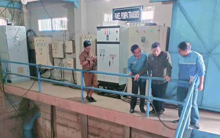 Kunjungi Intake Perumdam Tirta Mayang di Sijenjang, DPRD Kota Jambi Berikut Solusi