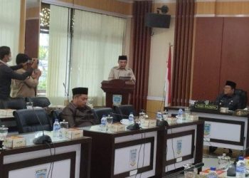 DPRD Kota Jambi Umumkan Masa Akhir Jabatan Walikota dan Wakilnya Periode 2018-2023 di Sidang Paripurna