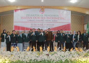 Hairan Hadiri Pelantikan Pengurus IDI Cabang Tanjung Jabung Barat