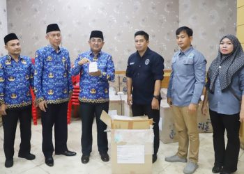 Bupati Pantau Langsung Jalannya Tes Urine ASN Tanjab Barat oleh BNN Kab. Tanjab Timur