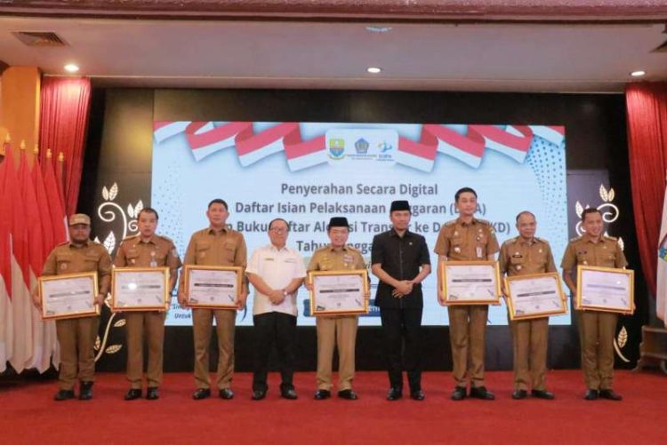 Pemkab Tanjab Barat Raih Penghargaan Peringkat 3 dengan Pengelolaan DAK Fisik Terbaik Tahun Anggaran 2023