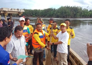 Dedi Hadi Harap Perahu Penyeberangan Dapat Tingkatkan Ekonomi Masyarakat