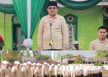 Bupati Tanjab Barat Pimpin Apel Peringatan Hari Amal Bakti ke-78 Tahun 2024