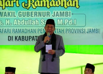 Wagub Sani Buka Bersama Ratusan Masyarakat Serai Serumpun