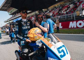 Aldi Satya Mahendra Raih Podium ke 2 di WorldSSP300 Catalunya, Pimpin Klasemen Sementara