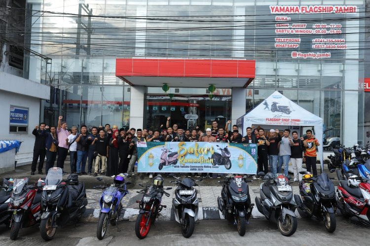Safari Ramadhan Yamaha Jambi di Kota Jambi Diikuti Seratus Rides dari Berbagai Komunitas