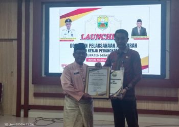 BPKAD Muaro Jambi Launching Penyerahan DPA SKPD TA 2024, Ini Pesan Bupati