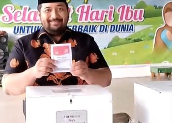 Wakil Ketua DPRD Jambi Pinto Jayanegara Coblos di TPS “Merdeka” Bangko