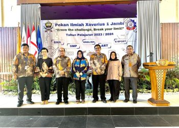 Buka Lomba Pekan Ilmiah Xaverius I, Ini Pesan Kabid Pembinaan SMA Disdik Provinsi Jambi