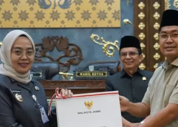 DPRD Kota Jambi adakan Paripurna Penyampaian LKPJ Walikota Jambi Tahun 2023