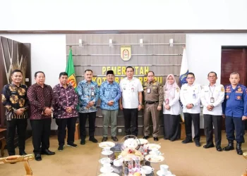 Pemkab Tanjabbar Sambangi Kota Banjar Baru Kalsel, Gali Best Practice Penanggulangan Bencana