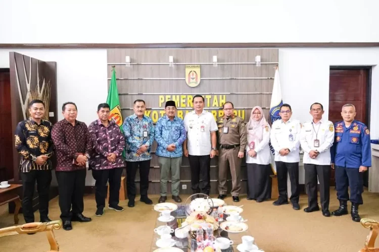 Pemkab Tanjabbar Sambangi Kota Banjar Baru Kalsel, Gali Best Practice Penanggulangan Bencana
