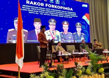 Ketua DPRD Jambi Hadiri Rakor Deteksi Potensi Ganguan Kamtibmas Jelang Pemilu