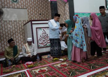 Safari Ramadhan di Desa Meranti, Gubernur Al Haris Ajak Masyarakat Pererat Silaturahmi