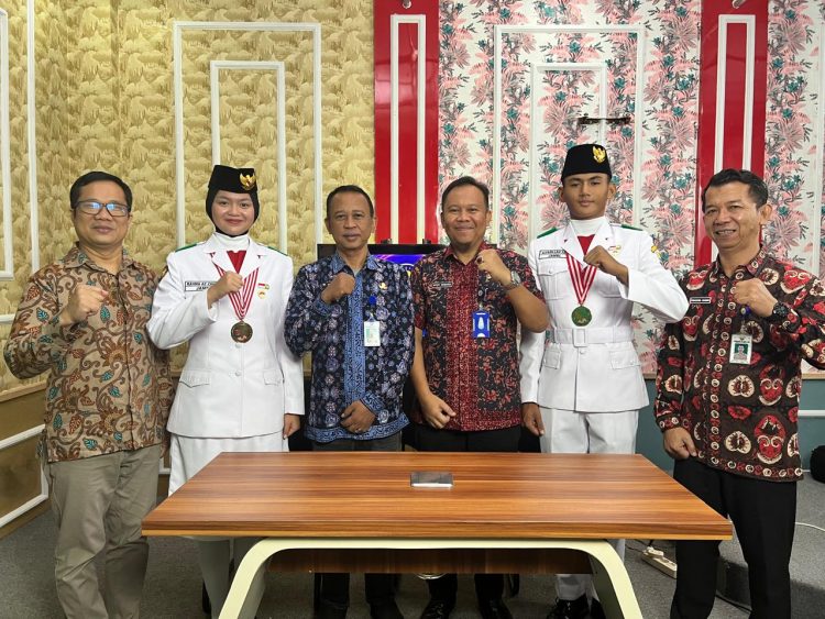 Menarik! Dinas Pendidikan Provinsi Jambi Gelar Poadcast Bersama Paskibraka Nasional Asal Jambi